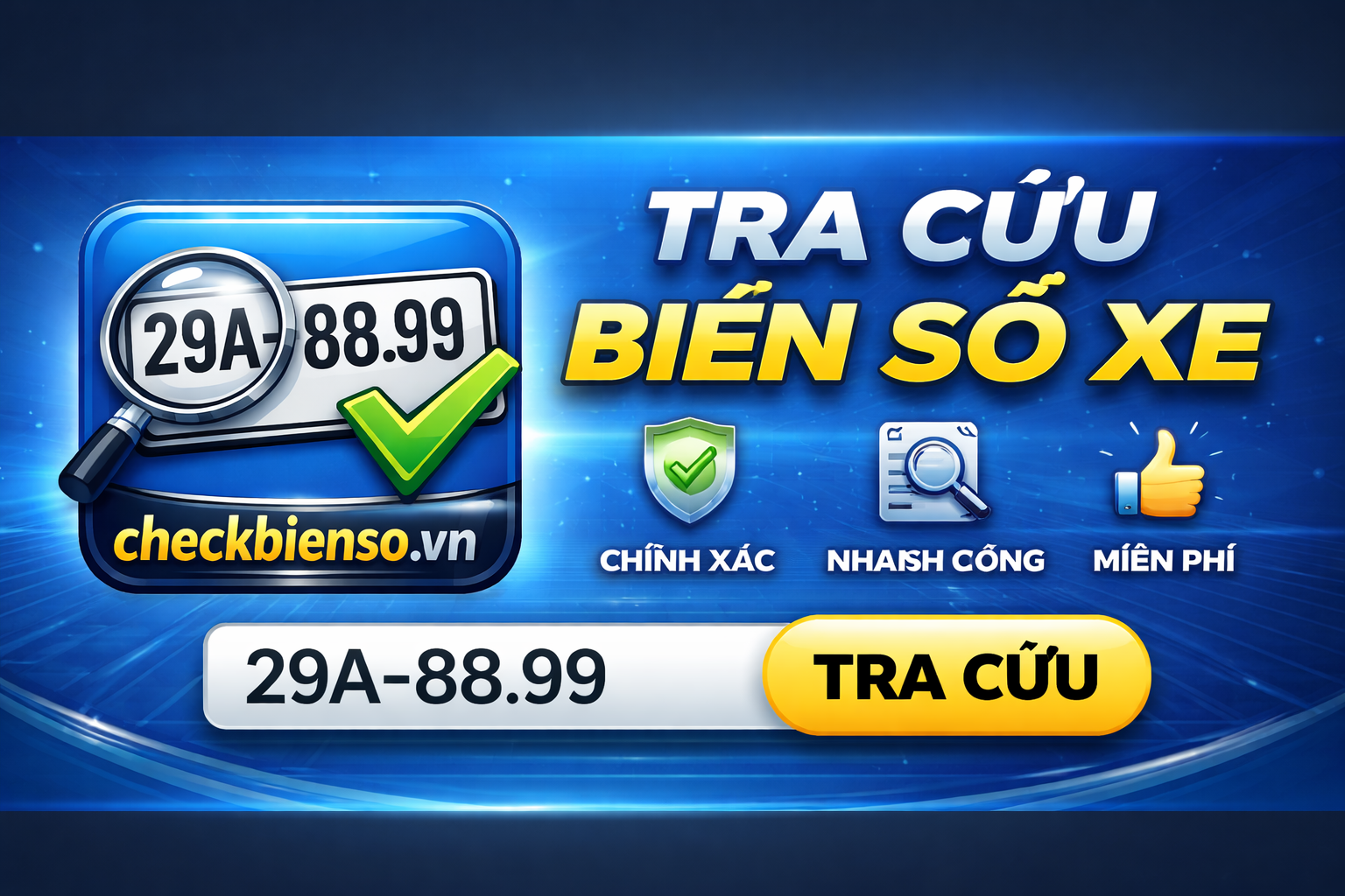 CHECKBIENSO.VN | Tra cứu thông tin biển số xe & lịch sử tai nạn